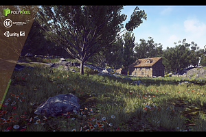 CountrySide Pack, an Environmental 3D Model by PolyPixel