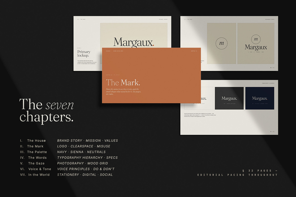 MARGAUX / Brand Guidelines Template, a Presentation Template by Leleka.Store (Photo 7 of 17)