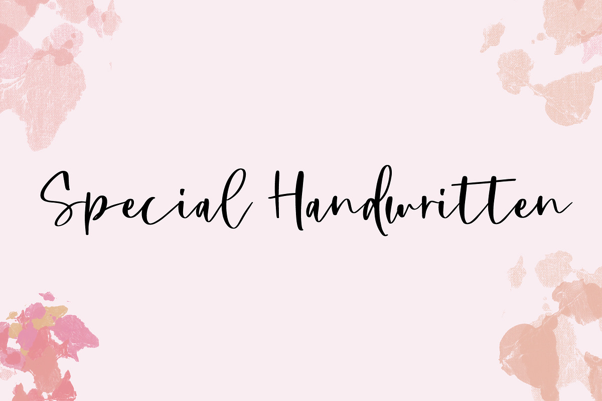 Unique Dream - Handwritten Font, a Script Font by Yuby Creative (Photo 3 of 8)