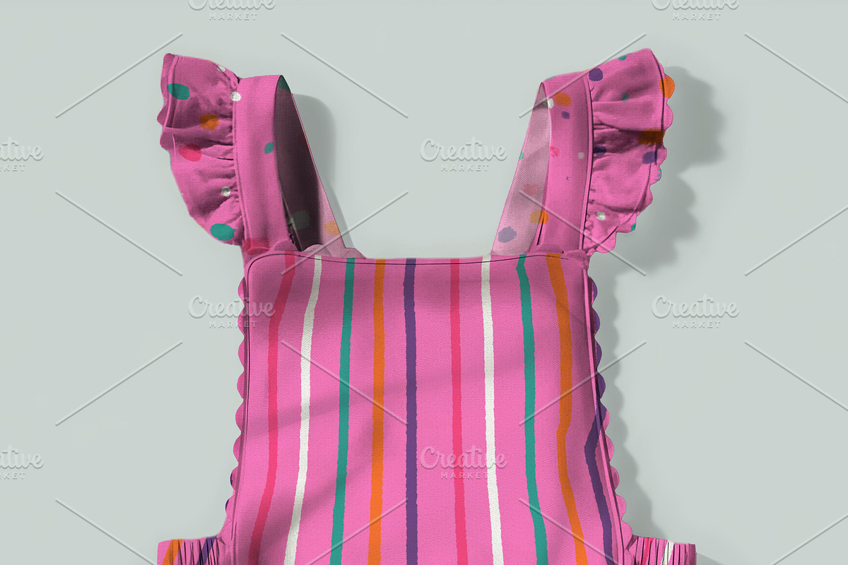 Baby Girl Summer Romper Mockuup, a Hoody Mockup by Nora Gad (Photo 16 of 22)