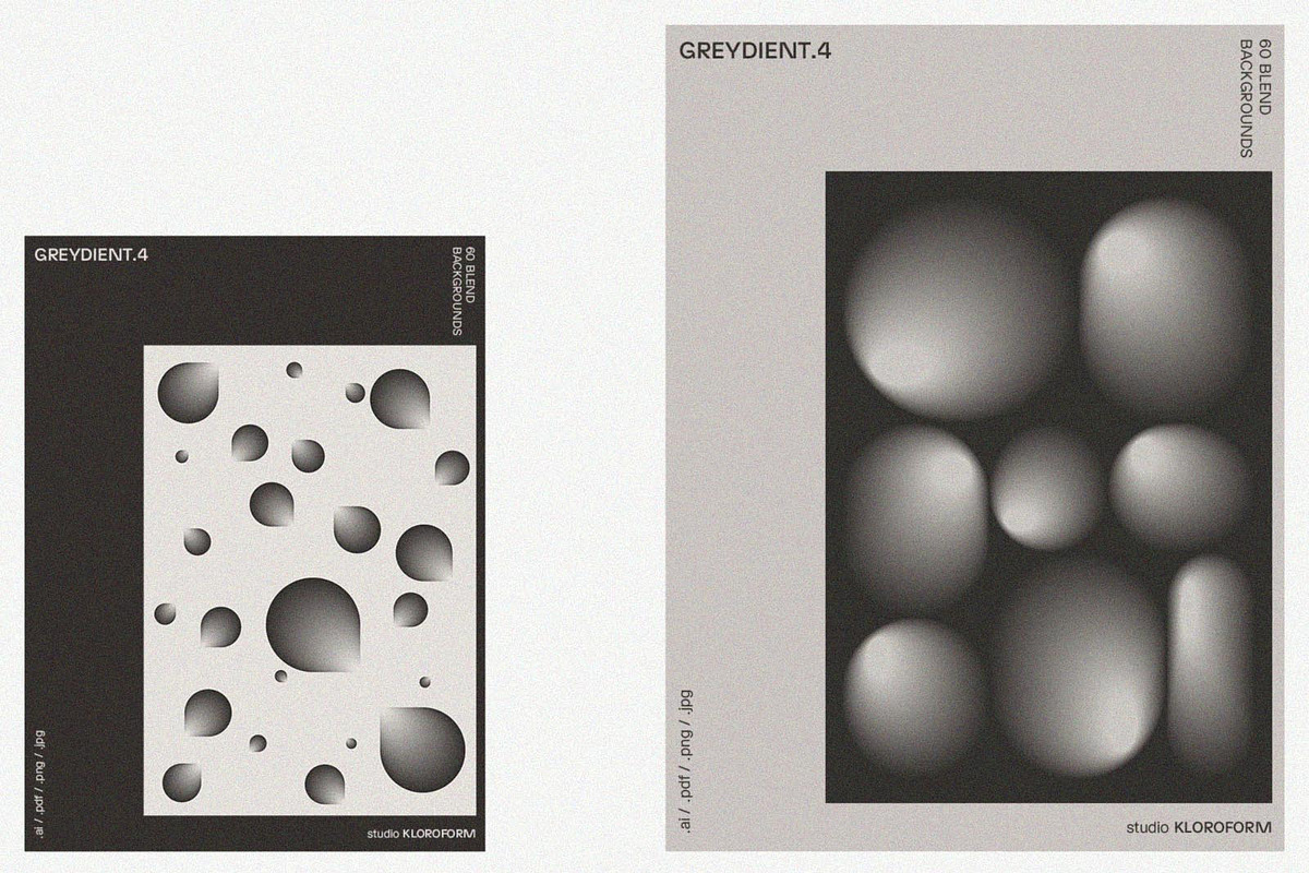 Greydient 4, an Object Graphic by kloroform (Photo 13 of 26)