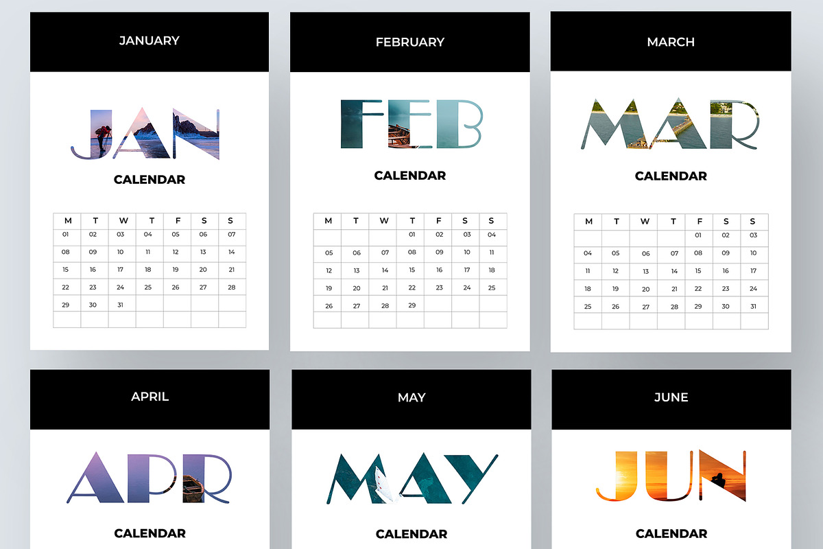 Calendar 2024 Design Template