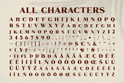 Marques Rounded Rough, a Serif Font by Craft Supply Co. (Thumbnail 8 of 8)