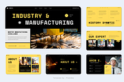 Industry & Manufacturing PowerPoint, a Presentation Template by Pixslides (Thumbnail 2 of 7)
