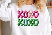 Valentine's Day Heart XOXO Png, XOXO, an Illustration by Designking (Thumbnail 5 of 6)
