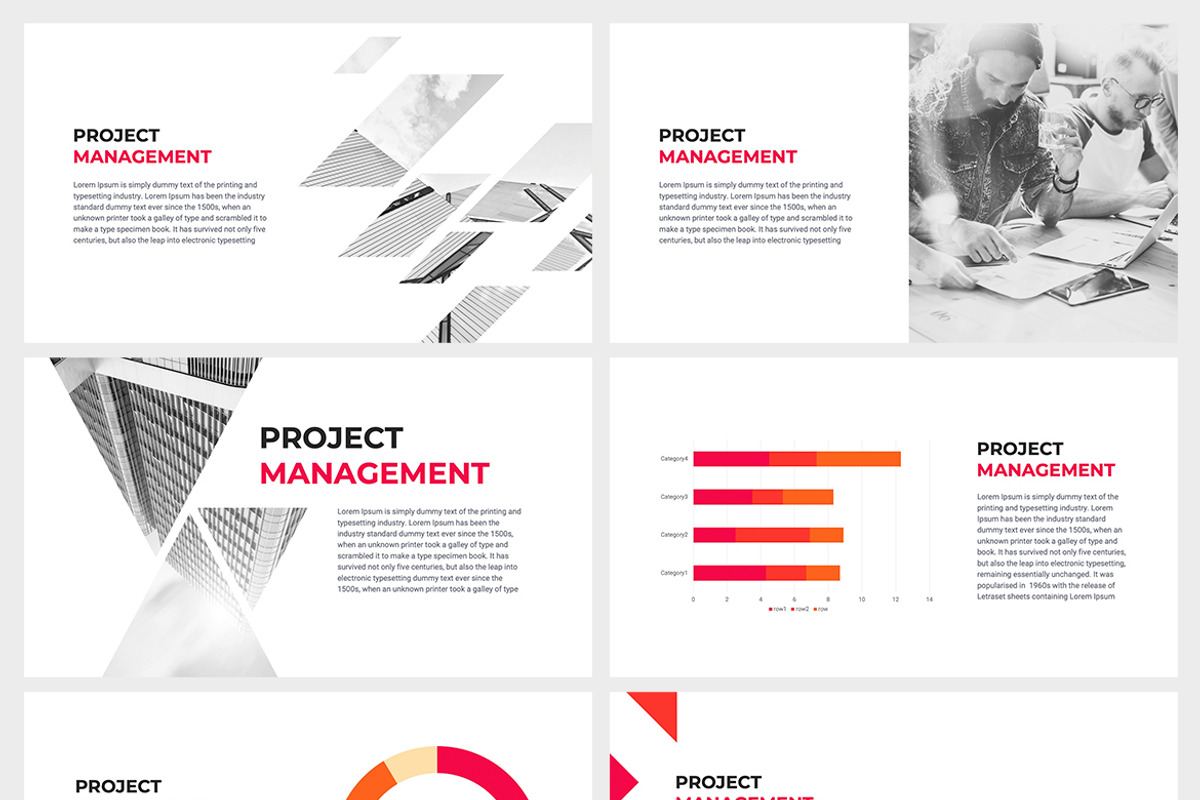 Project Management Keynote, a Presentation Template by HiSlide.io