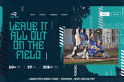 Highyards - Sport Font, a Sans Serif Font by Snape Design Studio (Thumbnail 4 of 5)
