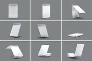 Spiral Notebook Mock-Up, a Product Mockup by DesignRushMarket (Thumbnail 2 of 8)