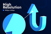 3D Arrows, an Object 3D Model by Rakata Studio (Thumbnail 3 of 6)