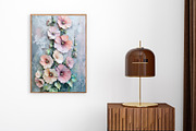 Textural Floral Wall Art Collection, an Illustration by PrintablesByFranklyn (Thumbnail 7 of 10)