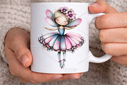 Whimsical Spring Fairy Clipart PNG, an Illustration by Canvas Craft (Thumbnail 6 of 7)