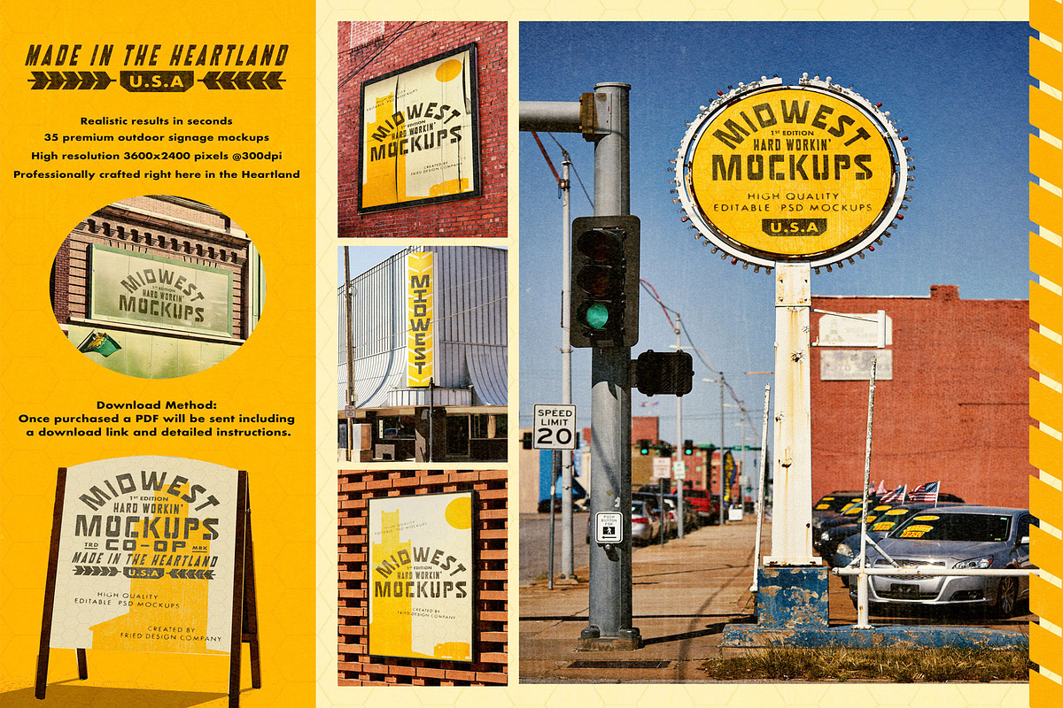 MIDWEST MOCKUPS 1ST EDITION, a Household Mockup by Fried Design Company (Photo 5 of 5)