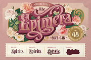 Fragrance, a Serif Font by Burntilldead (Thumbnail 7 of 14)