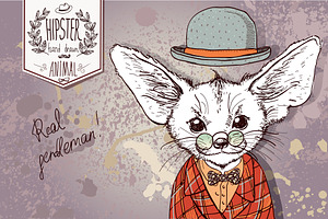 Hipster Animals - Set 1