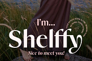 Shelffy, a Sans Serif Font by Dora Typefoundry (Thumbnail 1 of 14)