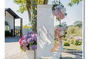 Vertical Fabric Welcome Sign Mockup, a Product Mockup by TatiMockup (Thumbnail 1 of 4)