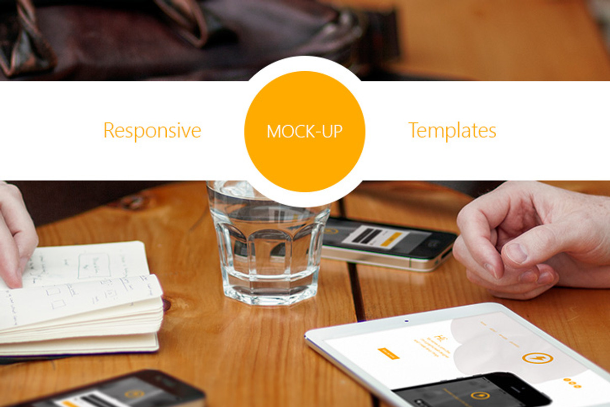 Responsive Mockup Templates, an iPhone Mockup by Rob Designs (Photo 5 of 5)