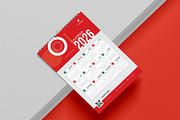 2026 Wall Calender – Yearly Calendar, a Stationery Template by Spark_Creative (Thumbnail 4 of 5)