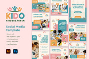 Kido - Kindergarten, a Social Media Template by kerismaker (Thumbnail 1 of 3)