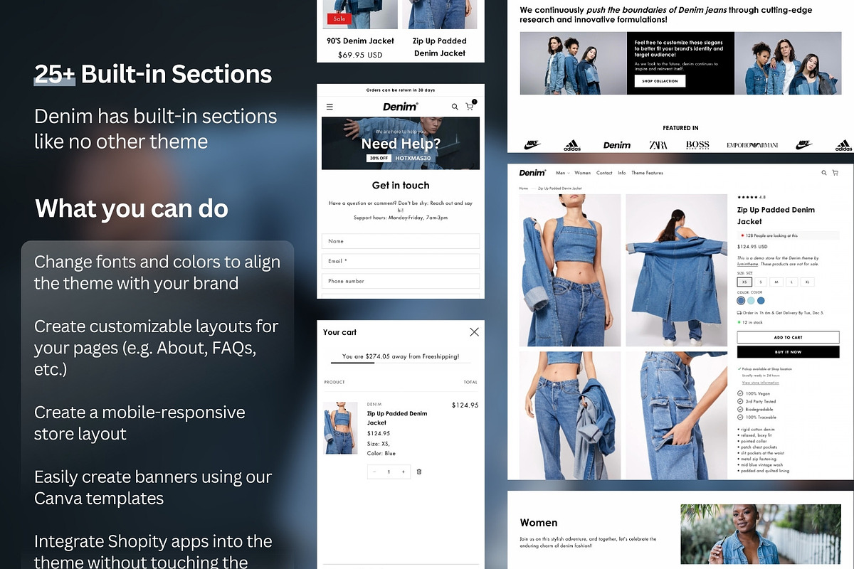 Denim Shopify Theme, a Shopify Template by Lumin Lab (Photo 6 of 9)