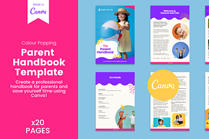 Parent Handbook Daycare Centre Canva