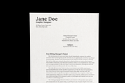 CV/Resume & Cover Letter Template_03, a Resume Template by Akreatipe (Thumbnail 2 of 4)
