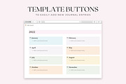 Journal Template for Notion, a Templates & Theme by AestheticOrganizer (Thumbnail 4 of 9)