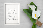 Symphony, a Script Font by Letter-P (Thumbnail 6 of 7)