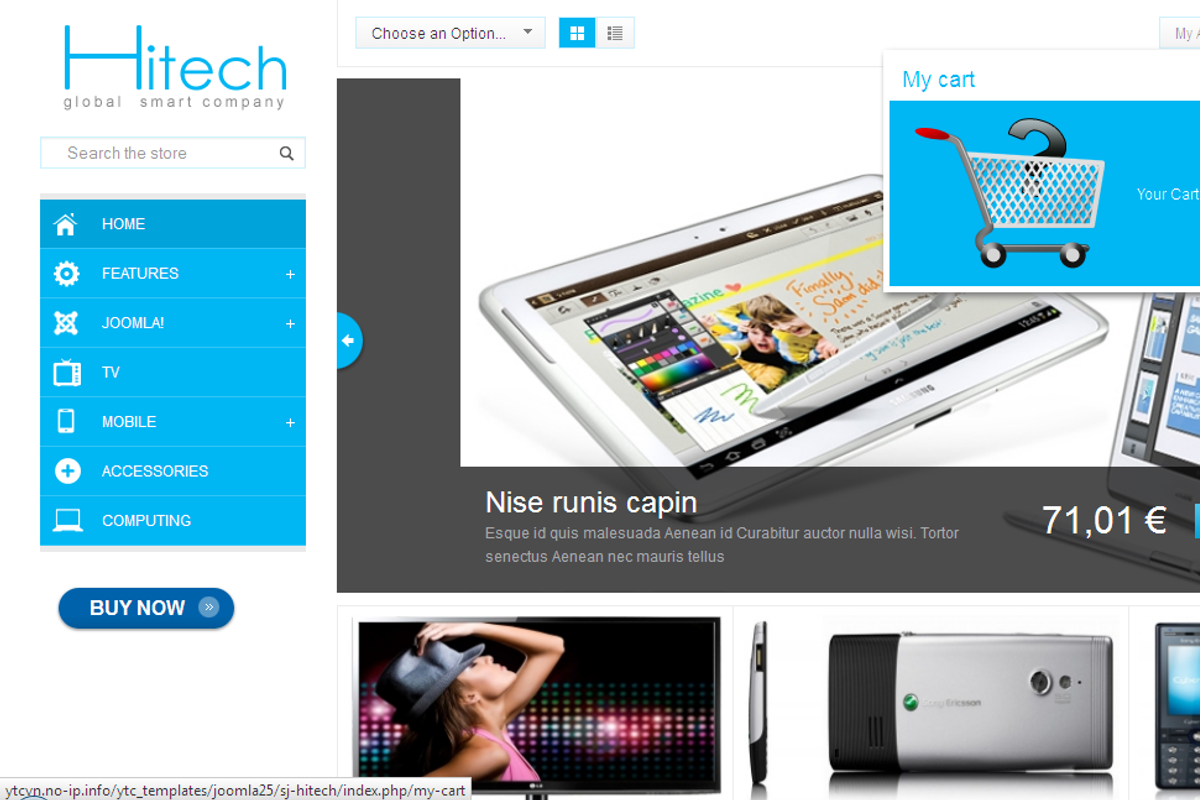 SJ AppStore HiTech with VirtueMart, a Websites & App Template by YouTech (Photo 5 of 5)