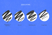 Imperfect Inkers Procreate Brush Set, a Brush Add-On by Idle Letters (Thumbnail 6 of 9)