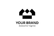 Geometric Style - Letter M+Excavator, a Templates & Theme by Dorst Branding (Thumbnail 2 of 3)
