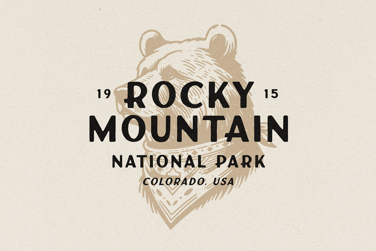 Gold Camp | Handmade Display Font, a Sans Serif Font by Daniel Neuman (Photo 6 of 8)