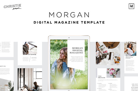Morgan Digital Magazine Template