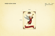 Christmas Blessings Poster & Cards, an Object Graphic by Threestudio (Thumbnail 5 of 7)