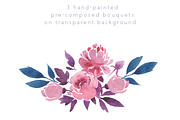 Purple Bliss Design Set, an Illustration by purple_swarm (Thumbnail 3 of 5)