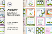 Canva Digital Product Templates, a Social Media Template by Fallon Gerst (Thumbnail 1 of 15)