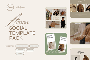 Asosa Fashion Social Media Template