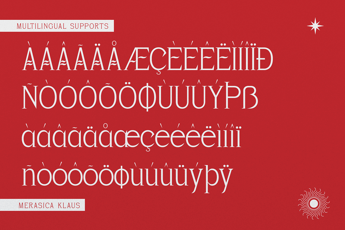 Merasica Klaus | Display Serif, a Serif Font by gracetype_studio (Photo 11 of 12)