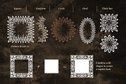 Vintage seamless Lace brushes set, a Brush Add-On by Garden in frame (Thumbnail 12 of 13)