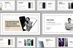 Smartphone Launching Presentation, a Presentation Template by Mighty-Slide