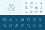 630 Peace and Protection Icon, an Outline Icon by Prosymbols (Thumbnail 5 of 15)