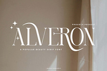 Alveron - Beauty Serif Font