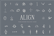 Wellness Holistic Boho Yoga Icons, an Outline Icon by CreativeWilderness (Thumbnail 1 of 10)