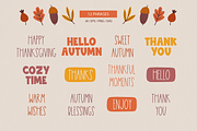 Happy Thanksgiving Kit, a Seasonal Illustration by miumiu (Thumbnail 6 of 15)