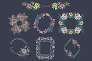 Vintage Flowers Collection, a Decorative Illustration by Mona Ahmed (Thumbnail 7 of 12)