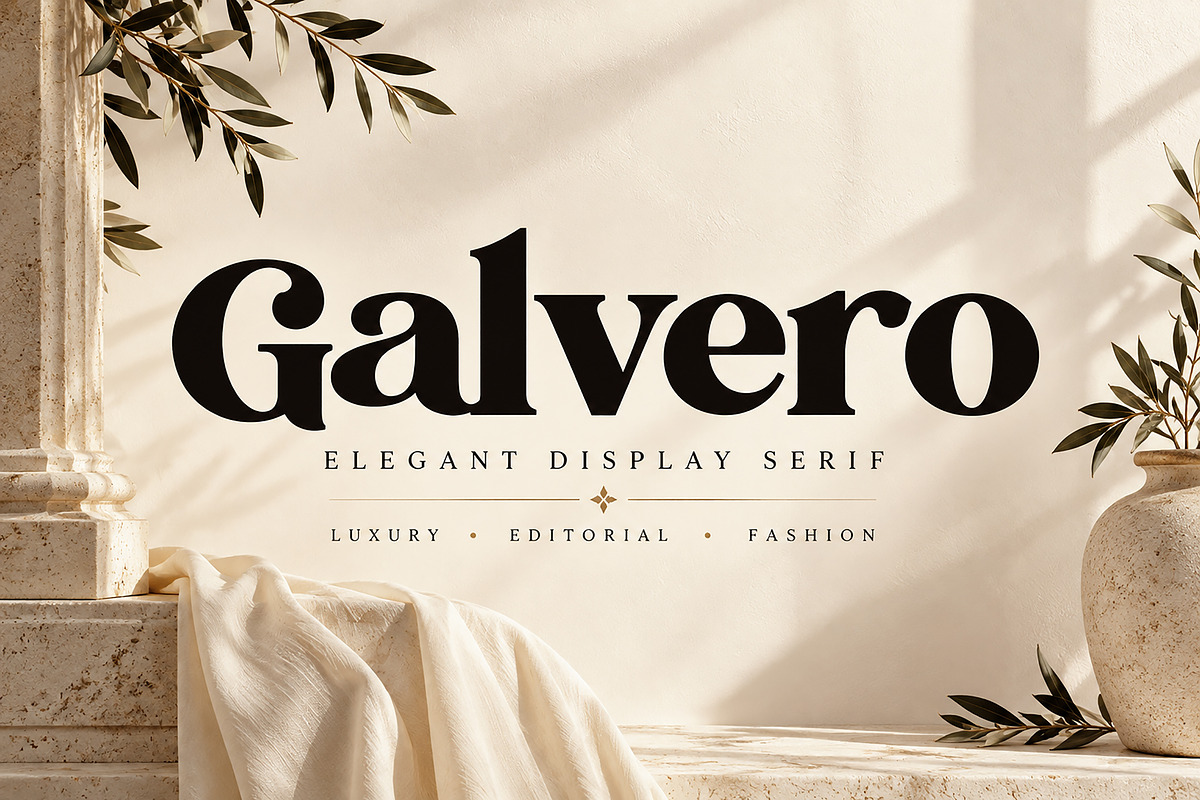 Galvero, a Sans Serif Font by Wow Magic (Photo 1 of 4)