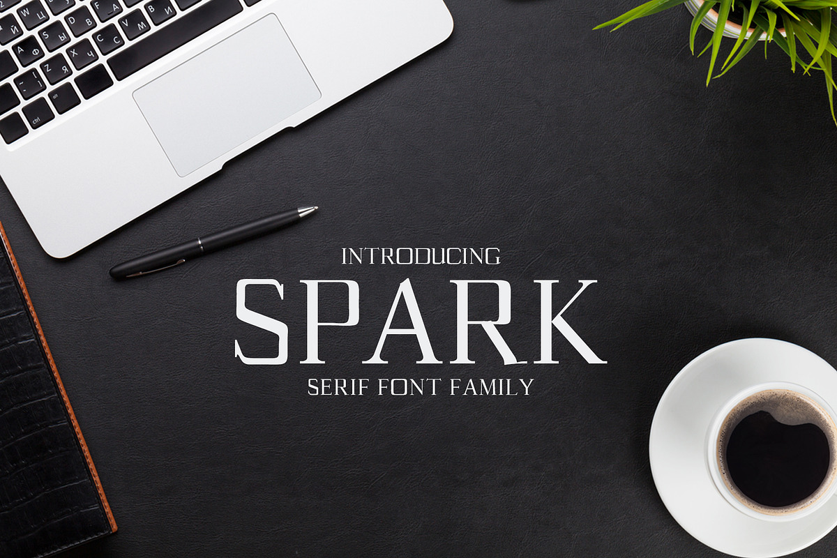 Spark Serif 3 Font Family Pack