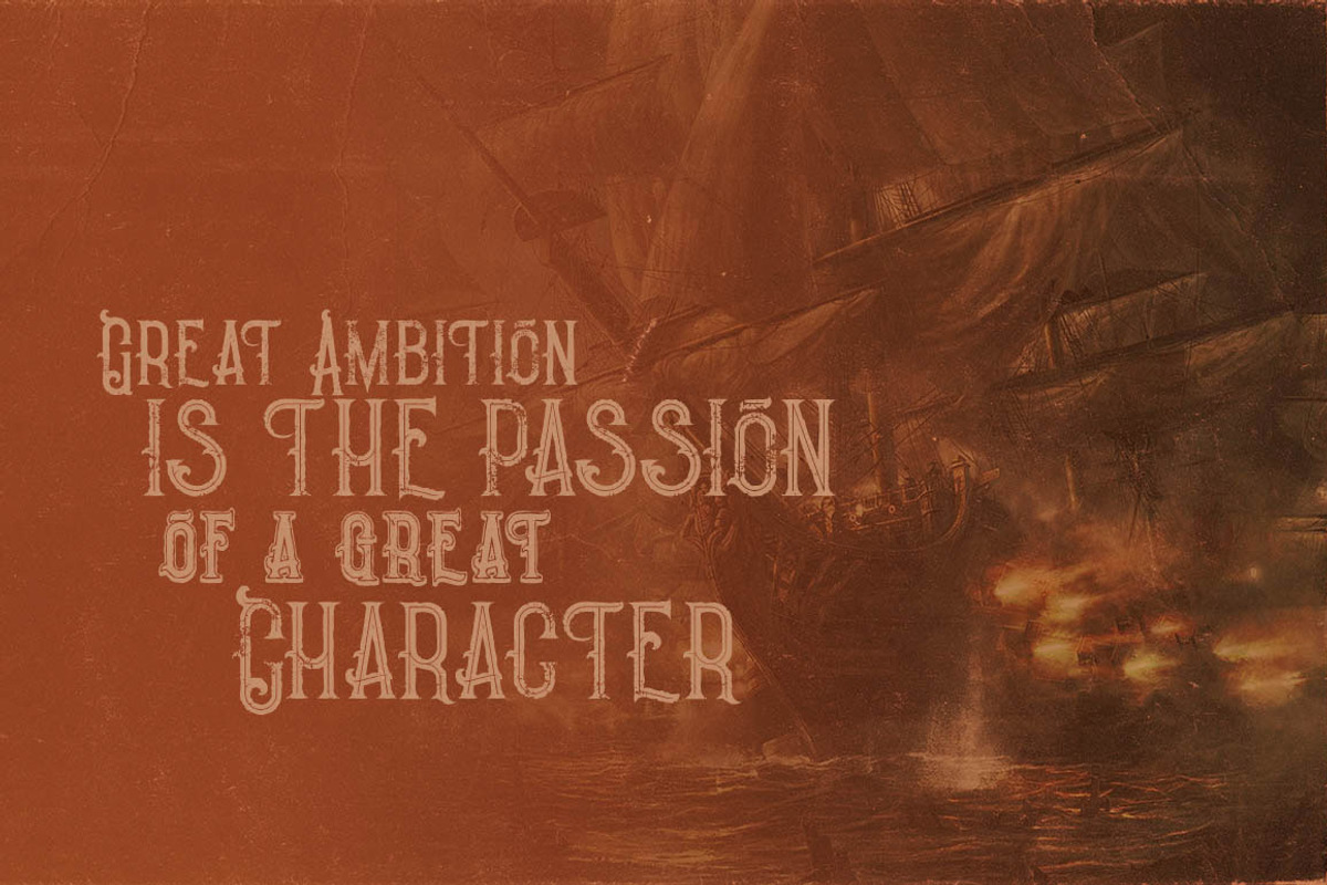 Pirate- Vintage Style Font preview 3