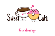 Sweet Couple Valentine's Day clipart, a Food Illustration by Manudesign (Thumbnail 2 of 3)