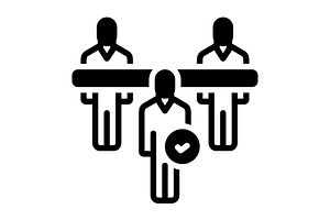 Recruiting enlist enroll solid icon, a Solid Icon by Creative priyanka
